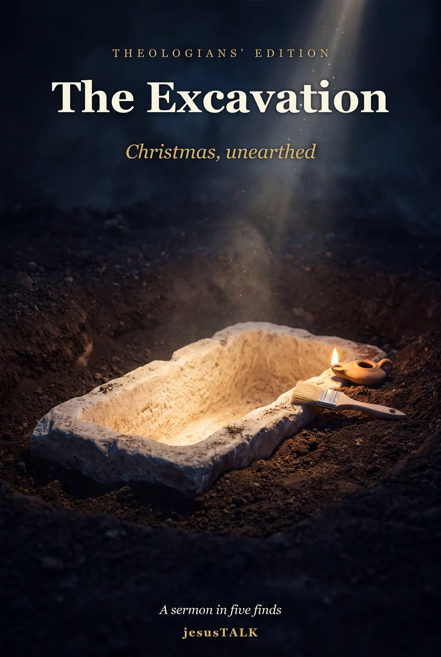 Cover der Theologen-Edition: Die Ausgrabung, Weihnachten freigelegt